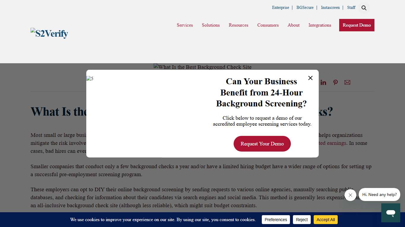 What Is the Best Background Check Site for Lots of Checks?